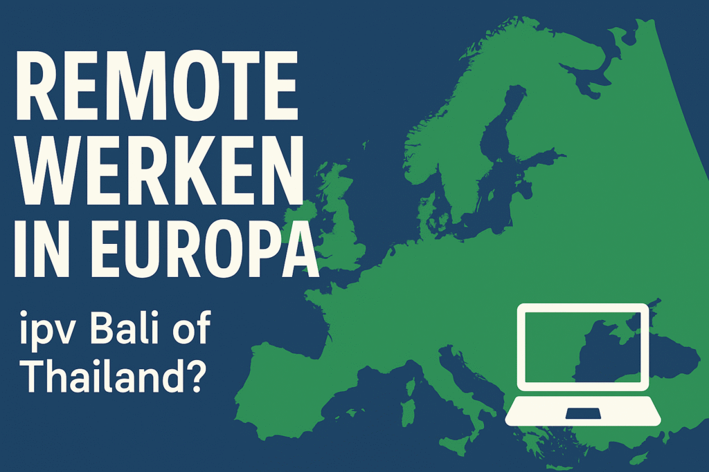 Remote werken in Europa